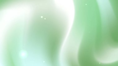 Hafif Yeşil ve Beyaz Soyut Gradyan Arkaplanı Işık Işıldıyor