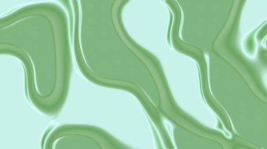 Soyut soluk yeşil girdaplar sıvı bir zemin oluşturur