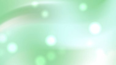 Yeşil arkaplan yumuşak beyaz parıltıları içerir