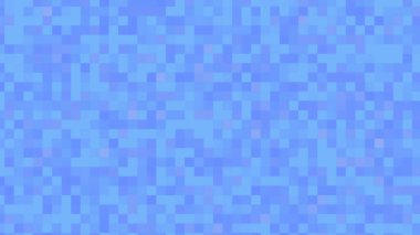 Mavi renkli bir arka plan küçük bir kırmızı kare içerir