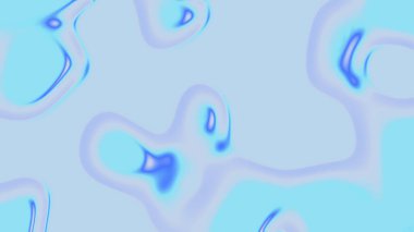 Soyut açık mavi girdaplar akışkan bir tasarım yaratır