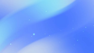 Parıldayan Işık Efektleriyle Yumuşak Mavi Soyut Gradyan Arkaplanı