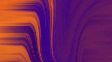 Yaratıcı Projeler için Soyut Mor ve Turuncu Dalgalı Gradyan Arkaplanı