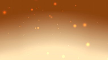 Yumuşak Parlayan Işık Parçacıkları ile Altın Bokeh Gradyan Arkaplanı