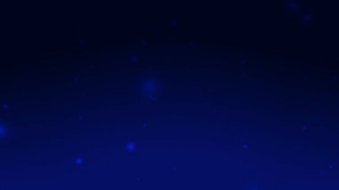 Koyu mavi gökyüzü ve beyaz yıldızlar