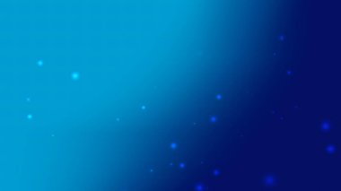 Mavi Soyut Gradyan Arkaplanı Gelecek Tasarımı İçin Parlayan Yüzen Parçacıklar