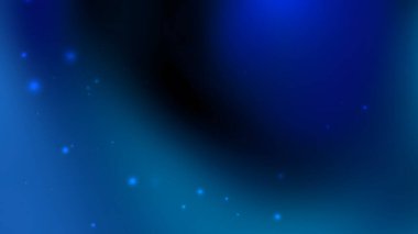 Beyaz ışık lekeleriyle mavi solgunluk arkaplanı