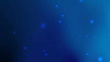 Koyu mavi arkaplan ve dağınık açık mavi noktalar