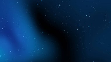 Mavi deniz mavisi ve parlak ışıkları olan siyah soyut arkaplanlar.