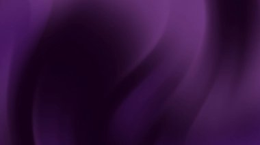 Pürüzsüz Gradyan ve Gölgelerle Karanlık Mor Soyut Yumuşak Dalgalar Arkaplanı