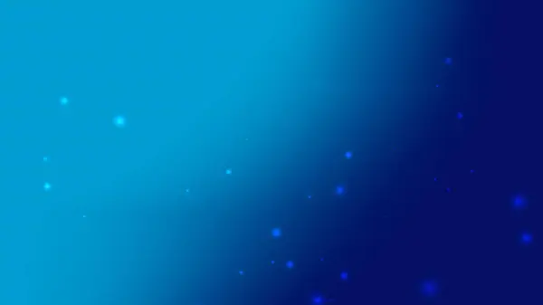 Mavi Soyut Gradyan Arkaplanı Gelecek Tasarımı İçin Parlayan Yüzen Parçacıklar