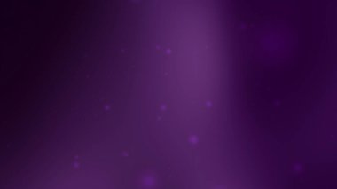 Koyu Mor ve Siyah Soyut Arkaplan Parlayan Parçacıklar ve Yumuşak Gradyan