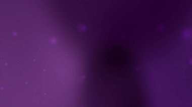 Koyu Mor Soyut Arkaplan Yumuşak Parlayan Parçacıklar ve Gradyan Efekti