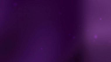 Hafif Parlayan Işık Parçacıkları ve Gradyan Bulanıklığıyla Koyu Mor Soyut Arkaplan