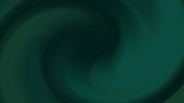 Koyu yeşil soyut girdapların bulanık animasyonu