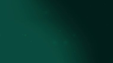 Yumuşak Parıltı ve İnce Işık Parçacıkları ile Estetik Koyu Yeşil Arkaplan