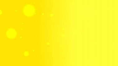 Kutlama ve Şenlik Tasarımı İçin Parlak Sarı Soyut Bokeh Işık Arkaplanı