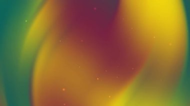 Yeşil sarı turuncu ve kırmızı arkaplan animasyonu. Arka plan dokuları için uygun beyaz noktalar. Tasarımlar ve soyut kavramlar.