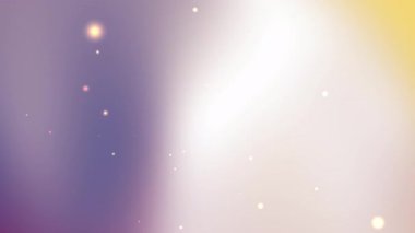 Canlı ve modern tasarım projeleri ya da bayram temalı grafikler için mükemmel dağınık beyaz ışıklarla mor ve sarı gradyan.