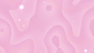 yumuşak pembe arkaplan dalgalı çizgiler sıvı ve küçük beyaz noktalar Kadın tasarım projeleri sosyal medya grafikleri ve dijital sanat için uygundur
