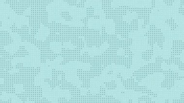 mavi toz nokta yarım ton ile küçük siyah kareler geometrik desenler oluşturarak Minimalist tasarımlar için harika arka planlar veya grafik tasarım projelerinde soyut kavramlar