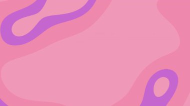 Mor ve erik likit şekilli pembe arkaplan dijital arkaplan veya sanatsal projeler için uygun canlı ve modern bir tasarım.
