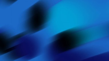 Soyut Aydınlık ve Karanlık Çizgilerle Canlı Mavi Gradyan Arkaplanı