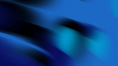 Mavi, büyüleyici siyah ve mavi soyut bir gradyana dönüşür.