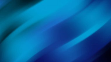 Pürüzsüz Işık Efektleriyle Mavi Soldur Soyut Gradyan Arkaplanı