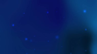 Soyut Mavi Solan Arkaplan Yumuşak Parlayan Işık Efekti