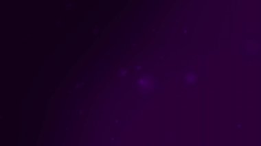 Parlayan Işık Parçacıkları Efektiyle Koyu Mor Gradyan Arkaplan