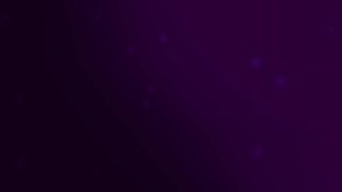 Parlayan Yüzen Işık Parçacıklarıyla Koyu Mor Soyut Arkaplan