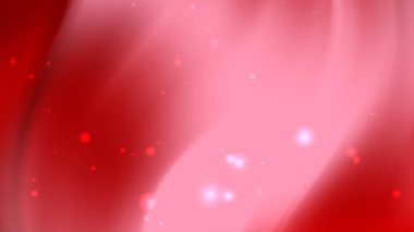 Kırmızı arkaplan açık pembe dalgalar ve küçük parıltılar içerir