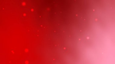 Kırmızı eğimli arkaplan küçük parlak kırmızı parçacıklar içerir