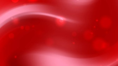 Kırmızı eğimli arkaplan yumuşak eğriler ve ışık bokeh