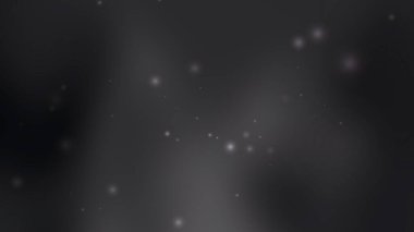 Estetik siyah gri bulanık arkaplan ve soluk ışık noktaları