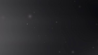 Siyah gri üzerine küçük beyaz ışıklar