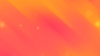 Turuncu ve pembe renkler hafif hafif ışık noktalarıyla harmanlanır.