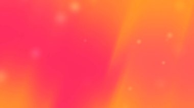 Pembe ve turuncu renkler karışımı yumuşak parlak noktalar oluşturur.