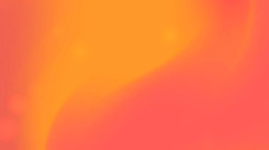 turuncu ve pembe renkler pürüzsüz bir şekilde harmanlanıyor