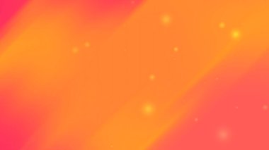 Turuncu ve pembe eğimli arkaplan küçük parlak noktalar içerir