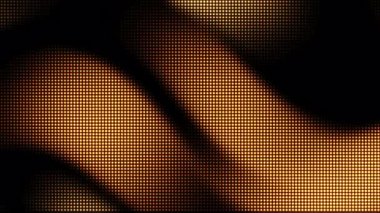 Karanlık arka plan üzerindeki parlak altın noktalar, soyut arka plan teknolojisi için idealdir. Lüks konseptler dijital pazarlama materyalleri tasarlar.