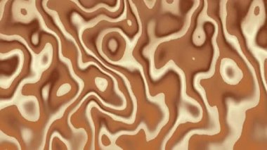 Grafik tasarım projeleri için uygun kıvrımlı kahverengi ve beyaz şekillere sahip soyut arkaplan web arkaplanı veya sanatsal sunumlar