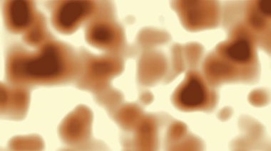 Grafik tasarım projeleri sunumları için ideal beyaz kremalı mısır ipeği arka planında soyut kahverengi şekiller dijital sanat ve sanatsal altyapılar