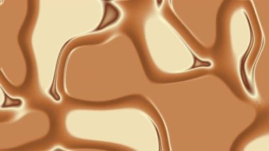 Soyut akışkan açık kahverengi krem bej şekiller tasarım projeleri web grafikleri veya pazarlama materyalleri için mükemmel bir sıvı arkaplan oluşturur