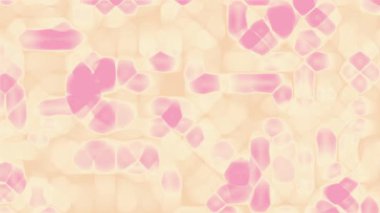 Pembe ve şeftali rengi ile soyut mozaik desen yaratıcı projeler için pürüzsüz bir sıvı arka plan efekti yaratıyor