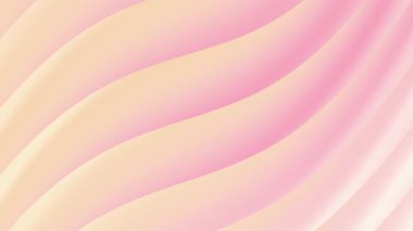Pembe lavanta ve şeftali rengi gradyan soyut arkaplan grafik tasarım projeleri için ideal eğri çizgiler web arkaplanları ve sosyal medya paylaşımları