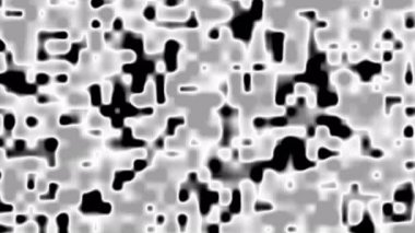 Yüksek kontrastlı siyah beyaz ve gri, arka plan için uygun bulanık şekillere sahip, siyah ve beyaz soyut şekilleri andıran, soyut ve sıvı şekilleri andıran bulanık desenler.