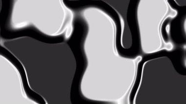 Soyut siyah ve beyaz girdap şekilleri grafik tasarım projeleri için uygun arka plan ve modern sanat kavramları kalın ve dinamik görseller