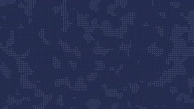 Yankees mavi soyut arkaplan pikselli noktalı desenler geometrik şekiller oluşturur